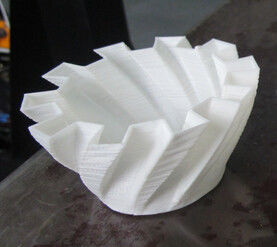 Porcellana ABS/stampa bianca di nylon della larga scala 3D per il colore pieno dei beni di consumo fornitore