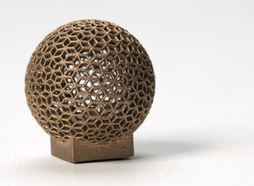 Porcellana Stampa dell'alluminio DMLS 3D per la forma della sfera, placcatura elettrolitica dorata fornitore