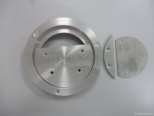 Servizio lavorante di alluminio su misura del tornio di tornitura di CNC delle parti di metallo